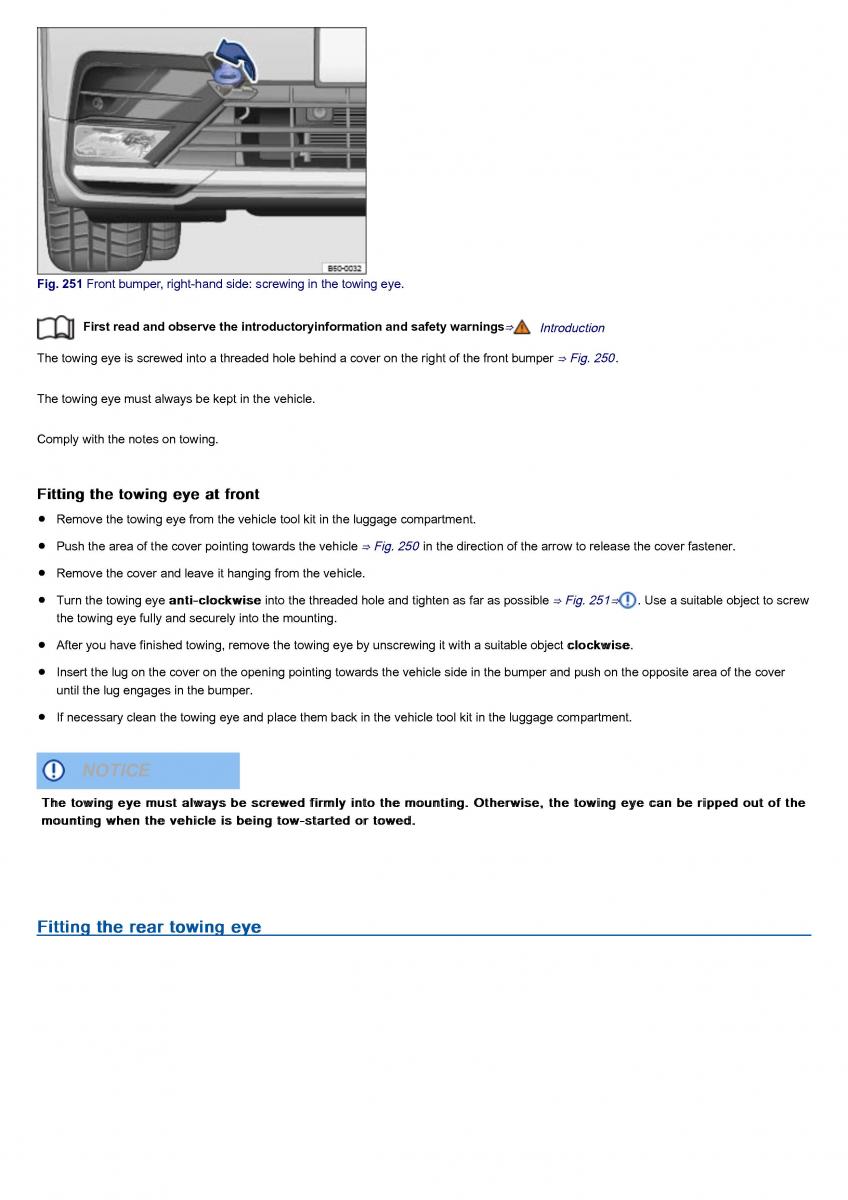 VW Volkswagen Tiguan II 2 owners manual / page 420