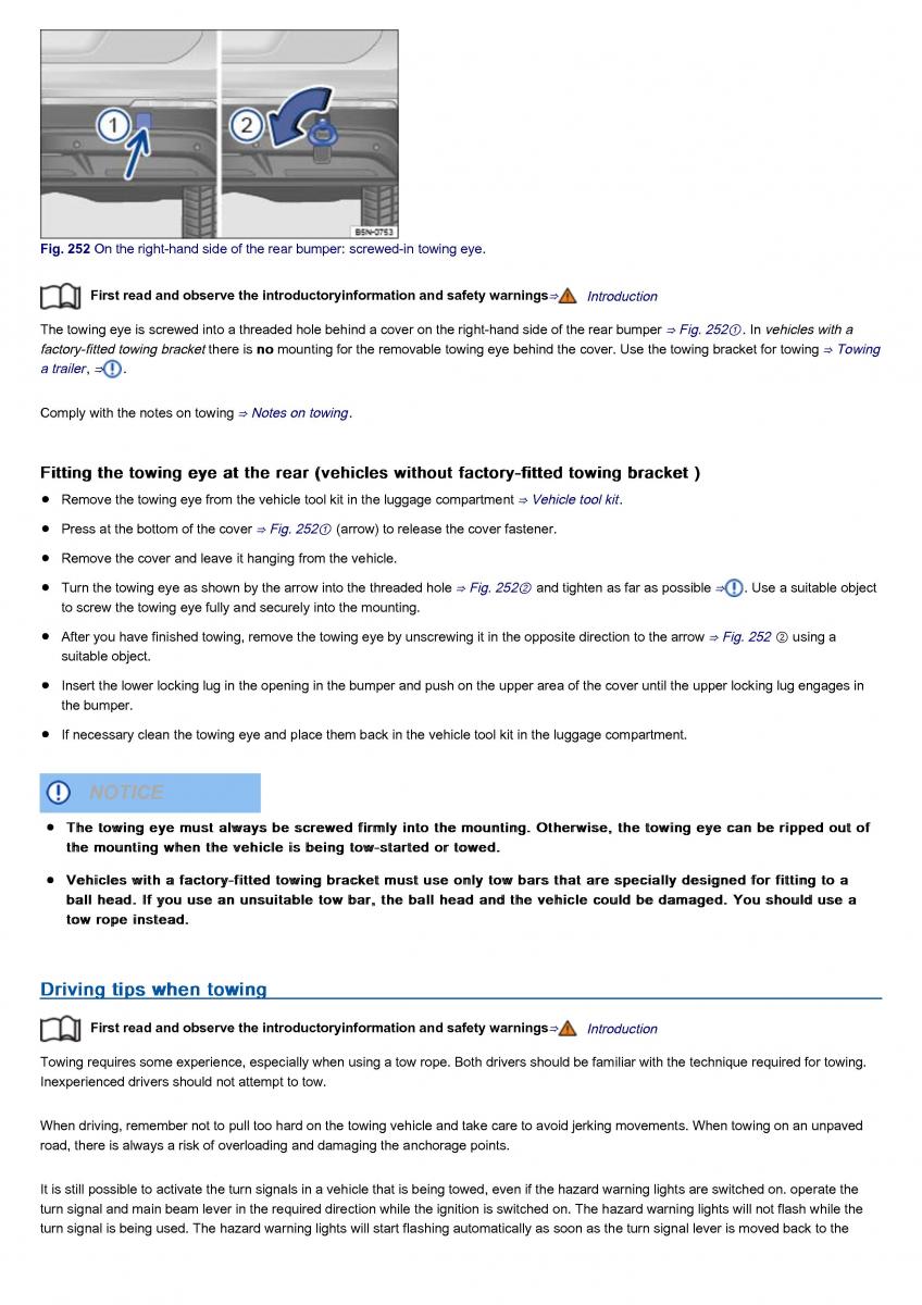 VW Volkswagen Tiguan II 2 owners manual / page 421