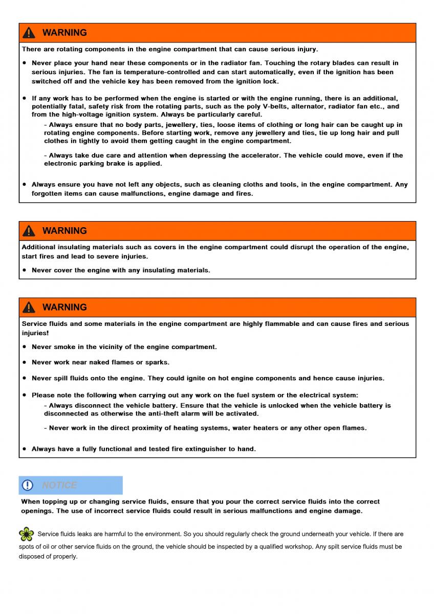 VW Volkswagen Tiguan II 2 owners manual / page 424