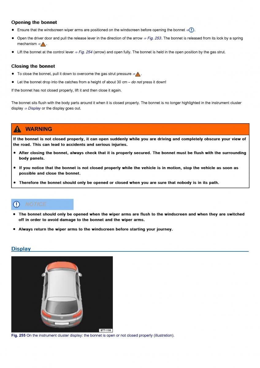 VW Volkswagen Tiguan II 2 owners manual / page 426