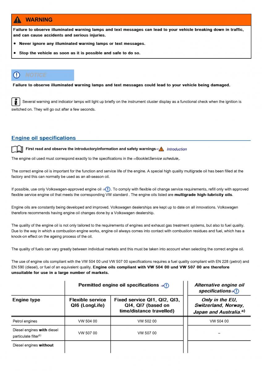 VW Volkswagen Tiguan II 2 owners manual / page 430