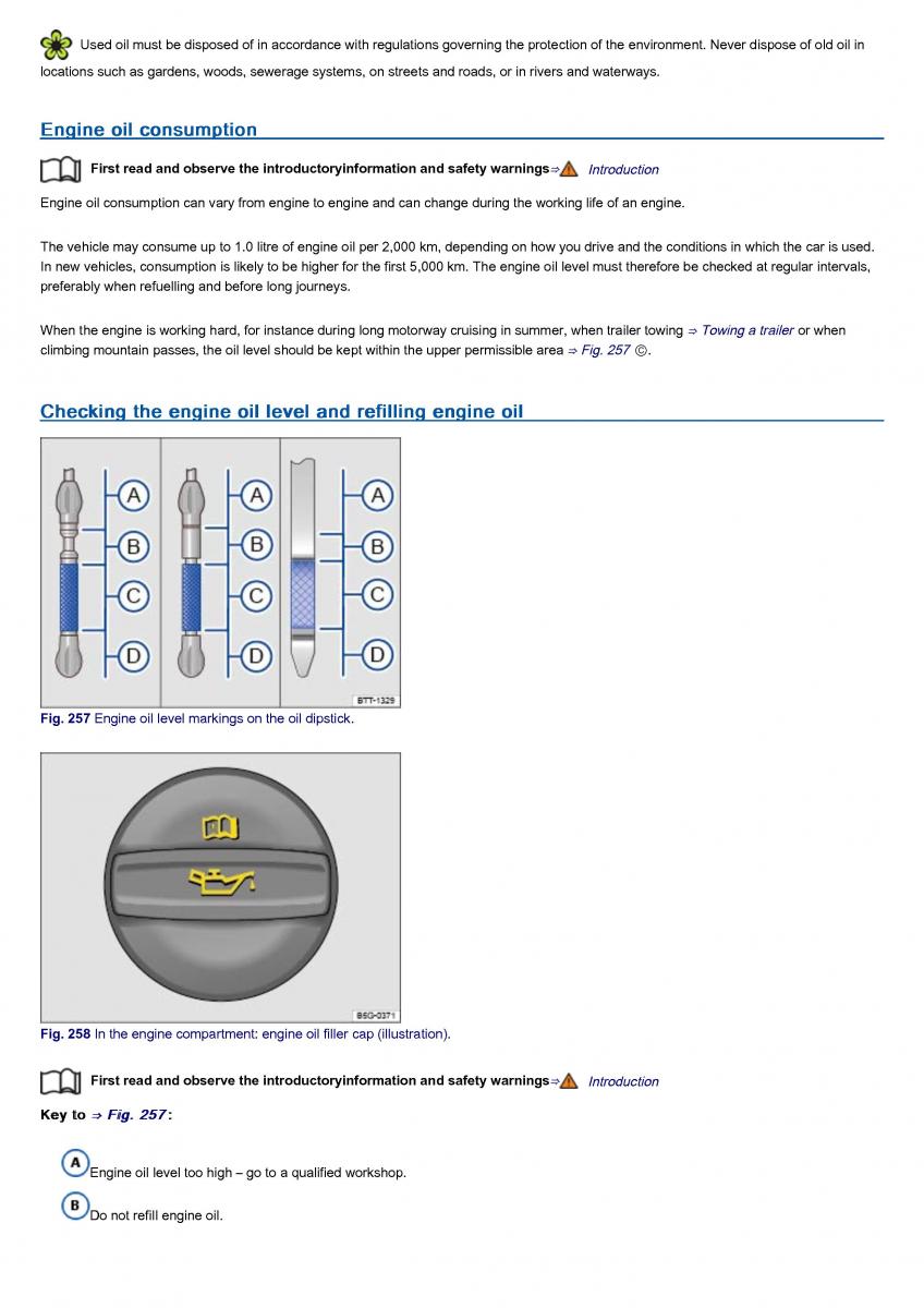 VW Volkswagen Tiguan II 2 owners manual / page 432