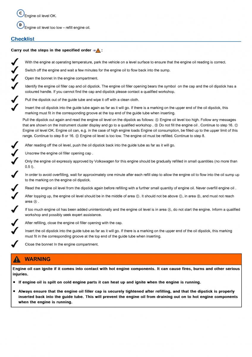 VW Volkswagen Tiguan II 2 owners manual / page 433