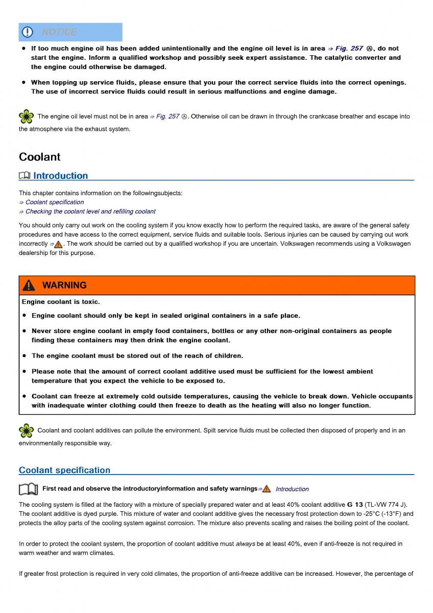 VW Volkswagen Tiguan II 2 owners manual / page 434