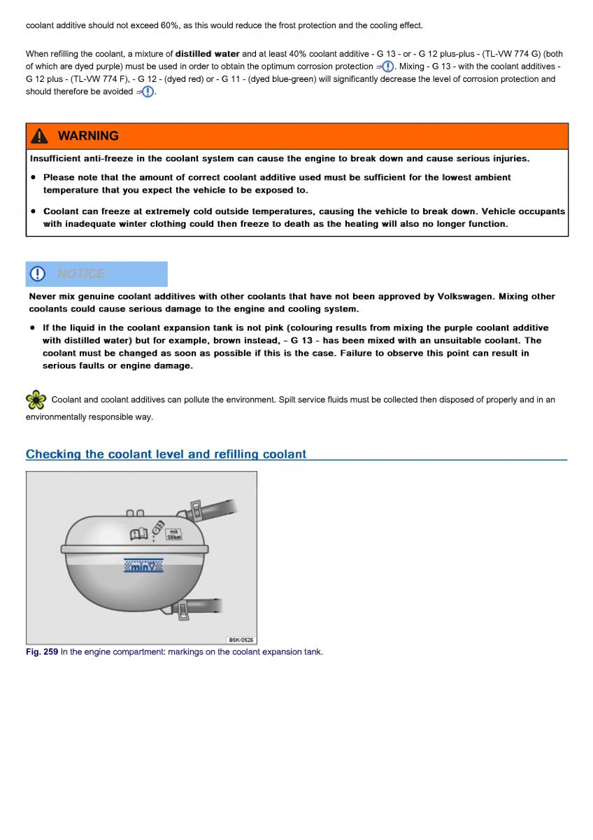 VW Volkswagen Tiguan II 2 owners manual / page 435