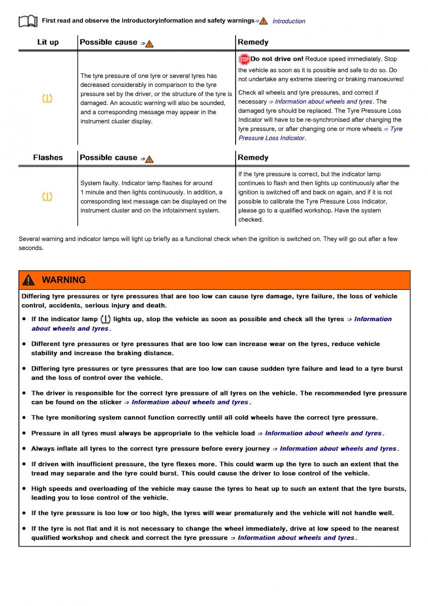 VW Volkswagen Tiguan II 2 owners manual / page 447