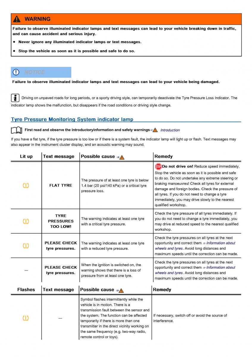 VW Volkswagen Tiguan II 2 owners manual / page 448