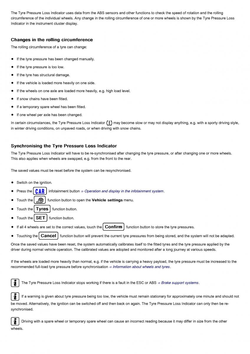 VW Volkswagen Tiguan II 2 owners manual / page 450