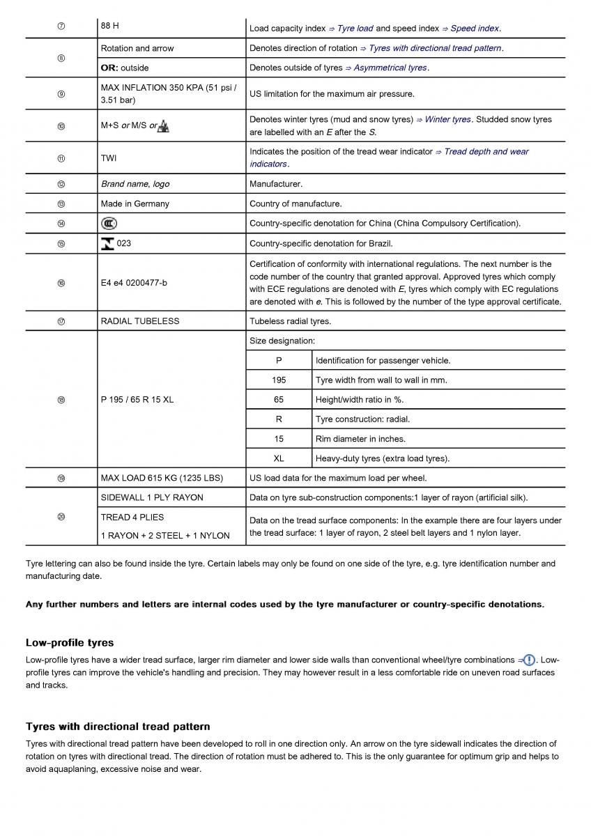 VW Volkswagen Tiguan II 2 owners manual / page 466