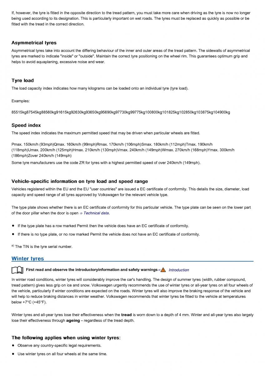 VW Volkswagen Tiguan II 2 owners manual / page 467