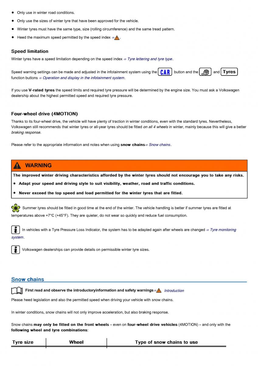 VW Volkswagen Tiguan II 2 owners manual / page 468