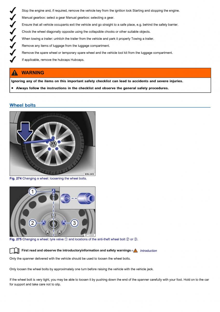 VW Volkswagen Tiguan II 2 owners manual / page 473