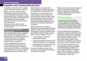 Mercedes-ML-W164-instrukcja-obslugi page 422 min