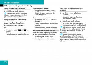 Mercedes-ML-W164-instrukcja-obslugi page 78 min