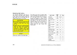 Toyota-Yaris-I-owners-manual page 204 min