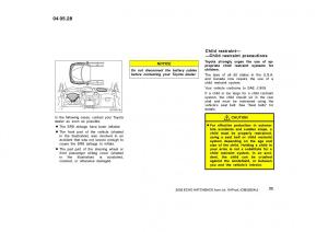 Toyota-Yaris-I-owners-manual page 35 min