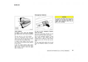 Toyota-Yaris-I-owners-manual page 59 min