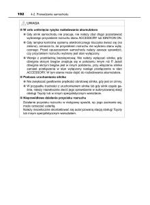 Toyota-Yaris-III-3-owners-manual-instrukcja-obslugi page 192 min