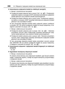 Toyota-Yaris-III-3-owners-manual-instrukcja-obslugi page 208 min