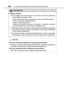 Toyota-Yaris-III-3-owners-manual-instrukcja-obslugi page 324 min