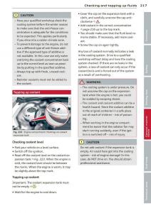 Audi-A3-S3-III-owners-manual page 219 min