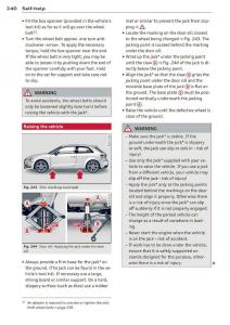 Audi-A3-S3-III-owners-manual page 242 min