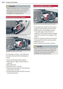 Audi-A3-S3-III-owners-manual page 262 min