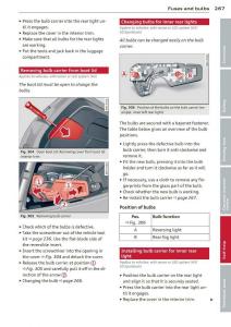 Audi-A3-S3-III-owners-manual page 269 min