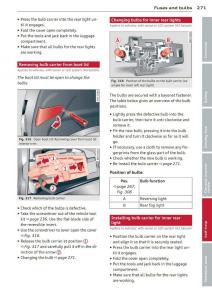 Audi-A3-S3-III-owners-manual page 273 min