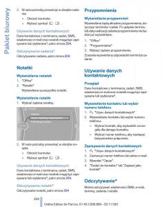 manual--BMW-X1-E84-instrukcja page 204 min