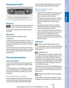 manual--BMW-X1-E84-instrukcja page 41 min