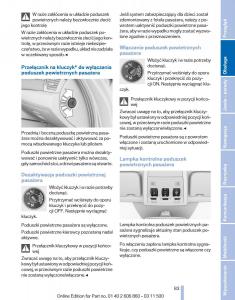 manual--BMW-X1-E84-instrukcja page 83 min