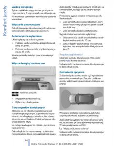 manual--BMW-X1-E84-instrukcja page 94 min