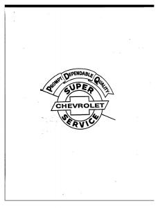 Chevrolet-Corvette-C3-owners-manual page 70 min