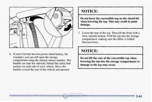 Chevrolet-Corvette-C4-owners-manual page 104 min