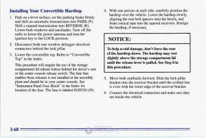 Chevrolet-Corvette-C4-owners-manual page 111 min