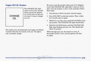 Chevrolet-Corvette-C4-owners-manual page 134 min