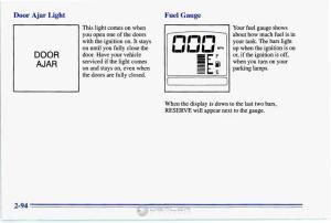 Chevrolet-Corvette-C4-owners-manual page 137 min