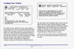 Chevrolet-Corvette-C4-owners-manual page 189 min