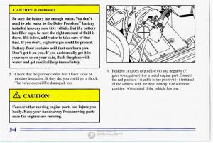 Chevrolet-Corvette-C4-owners-manual page 195 min