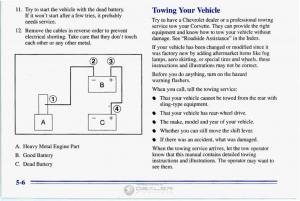 Chevrolet-Corvette-C4-owners-manual page 197 min