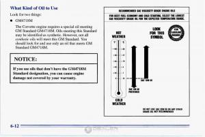 Chevrolet-Corvette-C4-owners-manual page 243 min