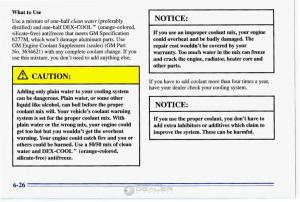 Chevrolet-Corvette-C4-owners-manual page 257 min