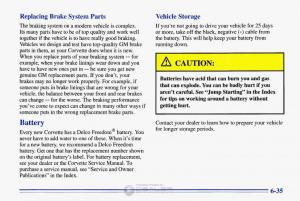 Chevrolet-Corvette-C4-owners-manual page 266 min