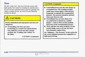 Chevrolet-Corvette-C4-owners-manual page 277 min