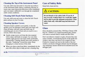 Chevrolet-Corvette-C4-owners-manual page 287 min