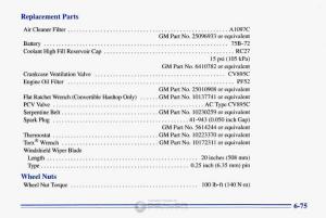 Chevrolet-Corvette-C4-owners-manual page 306 min