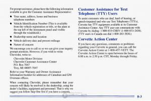 Chevrolet-Corvette-C4-owners-manual page 364 min