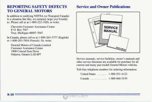 Chevrolet-Corvette-C4-owners-manual page 371 min