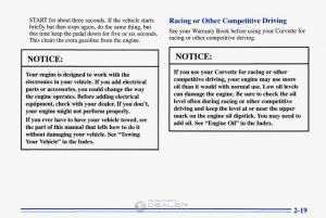 Chevrolet-Corvette-C4-owners-manual page 62 min